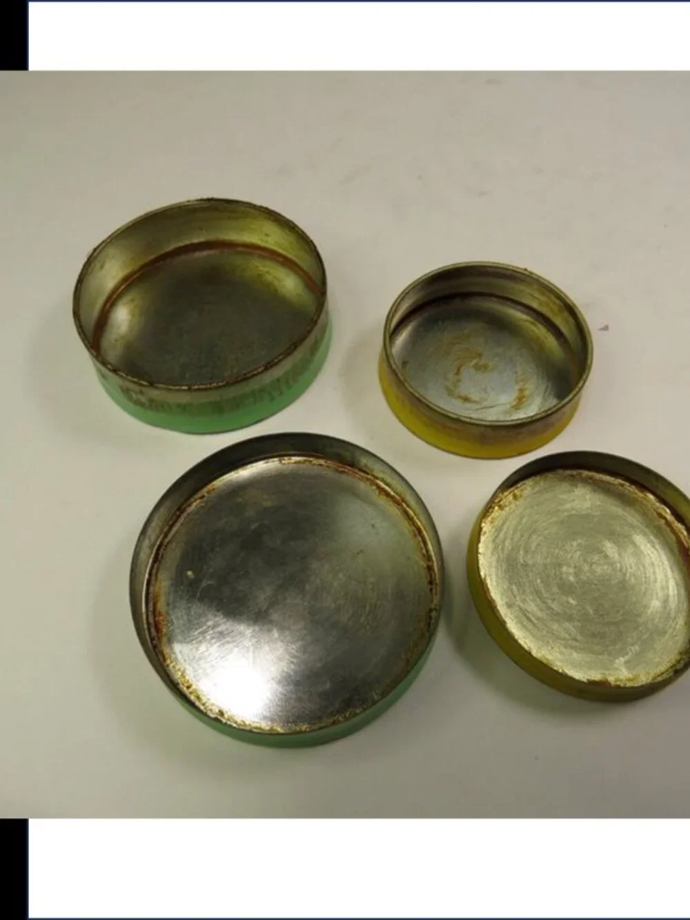 VTG General Store (6) Metal Tins Bundle Smith Bros Doral Burt’s Bees Starbucks